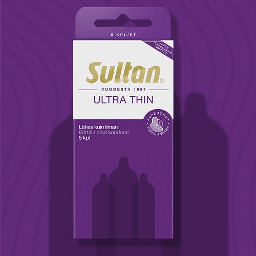 Sultan Ultra Thin Kondomi 5kpl