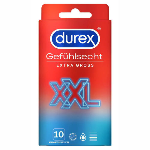 Durex XXL Kondomi 10kpl