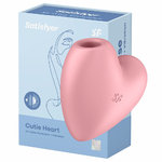 Satisfyer Embrace Cutie Heart Air Pulse Stimulator + Vibration