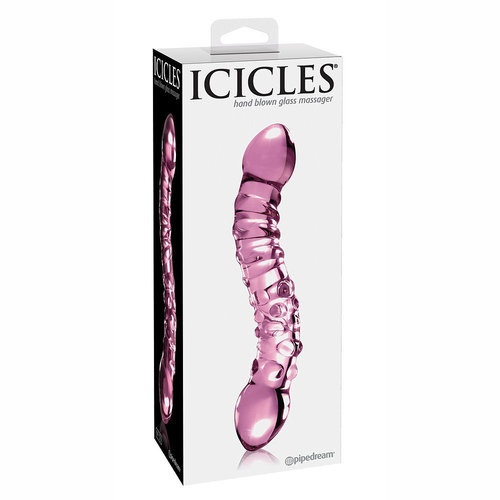 Icicles 55 - Lasinen Tupaladildo
